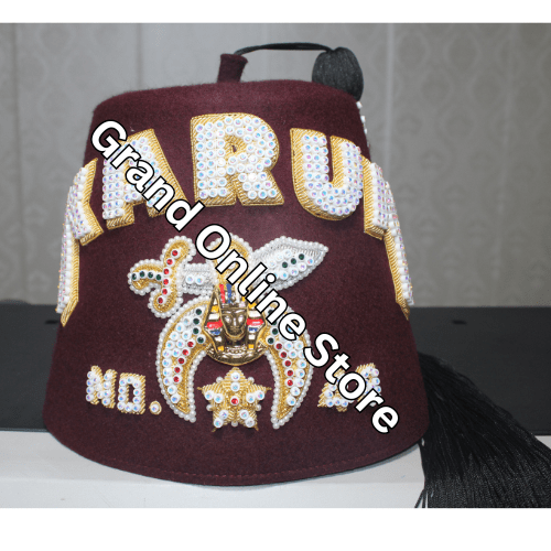 Shriner Fez, Shriner Hat High-Quality Shriner Fez Hat for Members