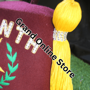 Customized Order of the Eastern Star Fez for Formal Events
