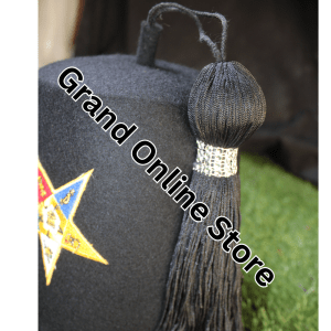 Customized Order of the Eastern Star Fez for Formal Events