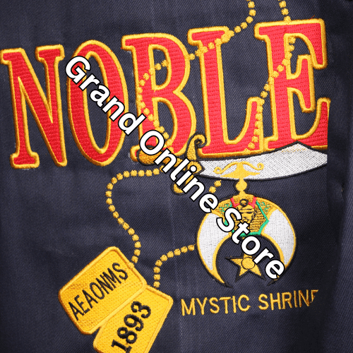 Shriner walking shirt in half-sleeve design for fraternity members High-quality Shriner Dickies shirt for nobles