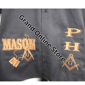 High-quality Masonic shirt for Masonic ceremonies and gatherings