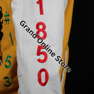High-quality OES Varsity jacket with custom design
