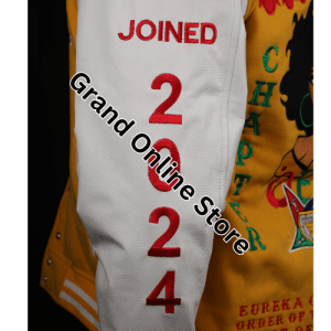High-quality OES Varsity jacket with custom design