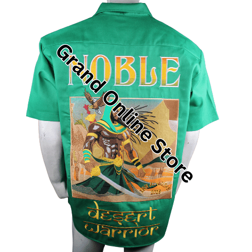 Shriner walking shirt in half-sleeve design for fraternity members High-quality Shriner Dickies shirt for nobles