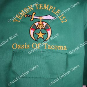 Custom Embroidery Walking Shriner Shirt New Design Multi Color Embroidery Fraternal Shirt 3 IMG 7383