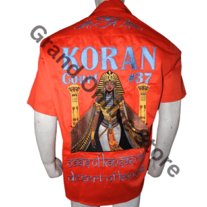 Koran Court Shirt Daughter of isis ceremonial attire Customized Embroidered DOI Dickey Shirt