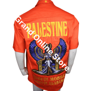 Palestine Court Embroidered Shirt New comfortable Daughter of Imperial Dickey Shirt