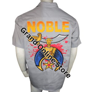 Personalized Shriner Walking Shirt with Custom Embroidery