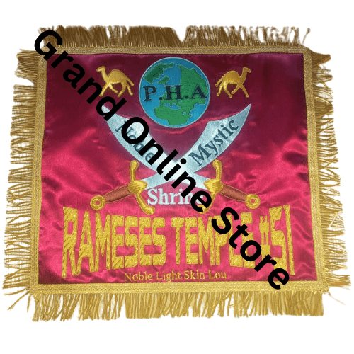 Rameses Shriner Temple Banner PHA Noble Mystic Shriner Banners
