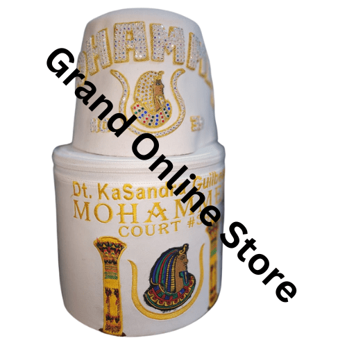 DOI Fez with Fez Case Perfect for Ceremonial events, symbolizing unity and tradition