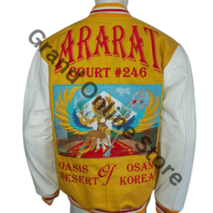 Ararat Court DOI Varsity Jackets Daughter of ISIS Winter Baseball Jackets