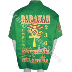 Barakah temple Shriner walking shirts with custom your temple name