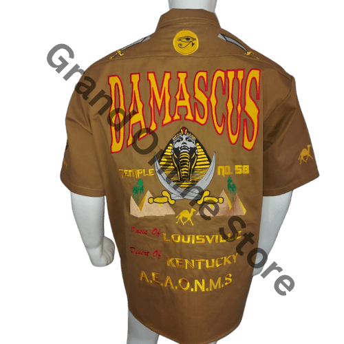 Damascus Temple Shriner Walking Shirts Traditional and Modern Shriner Shirts