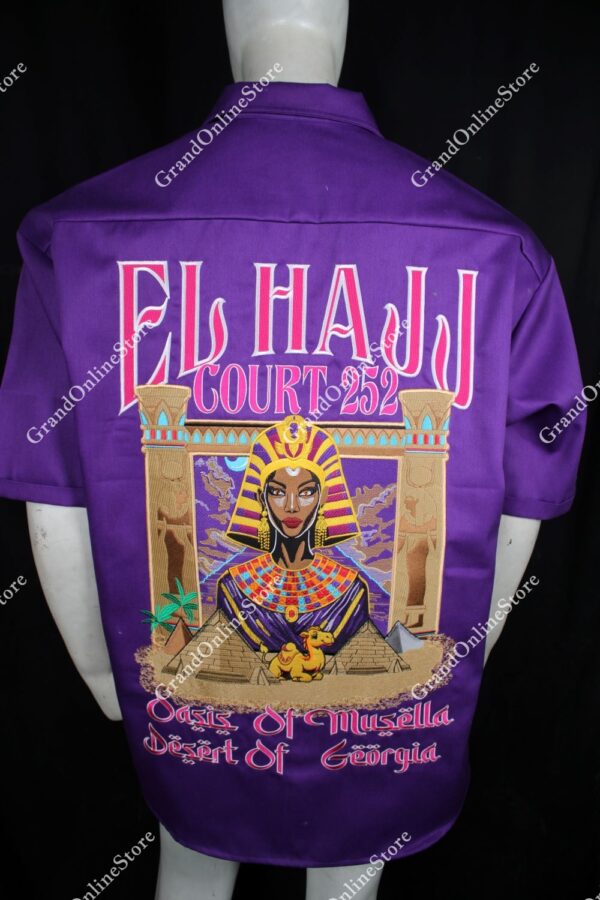 Walking Shirt Crafted for El Hajj Court – Premium Custom DOI Walking Shirt with a Timeless Walking Shirt DOI Finish