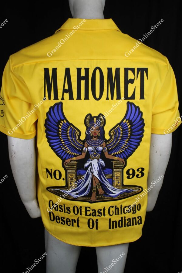 Walking Shirt with Pride – Custom Embroidered Mahomet Court DOI Walking Shirt for a Distinguished Walking Shirt DOI Look