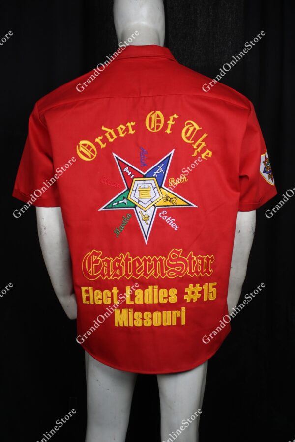 Walking Shirt for Elect Ladies – Custom Embroidered OES Walking Shirt | Elegant Walking Shirt OES Style