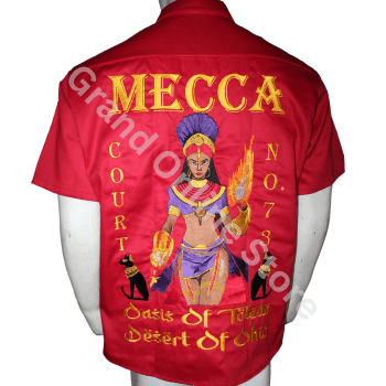 MECCA Court Walking Shirts Daughters of Isis Shorts Sleeve Shirts with customized designs