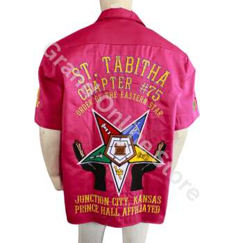 OES PHA Walking Shirts Customized Shirts with your Chapter name embroidery designs Dickey