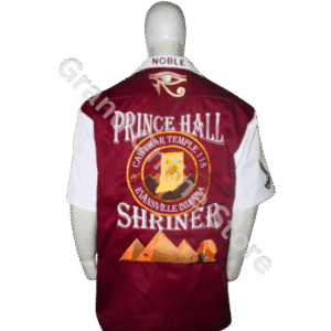 Prince Hall Shriner Walking Shirts Shriner Embroidered Button up tees