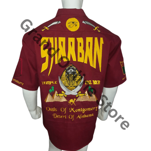 Shaaban Temple Shriner Walking Shirts With Custom Designs