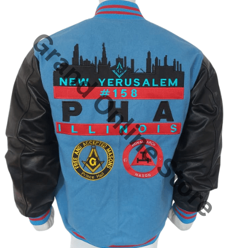 Masonic Varsity Jacket Best Craftmanship Embroidered Artwork Jackets